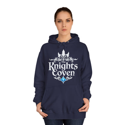Knights Coven College Hoodie – Gothic Crest Campus Pullover