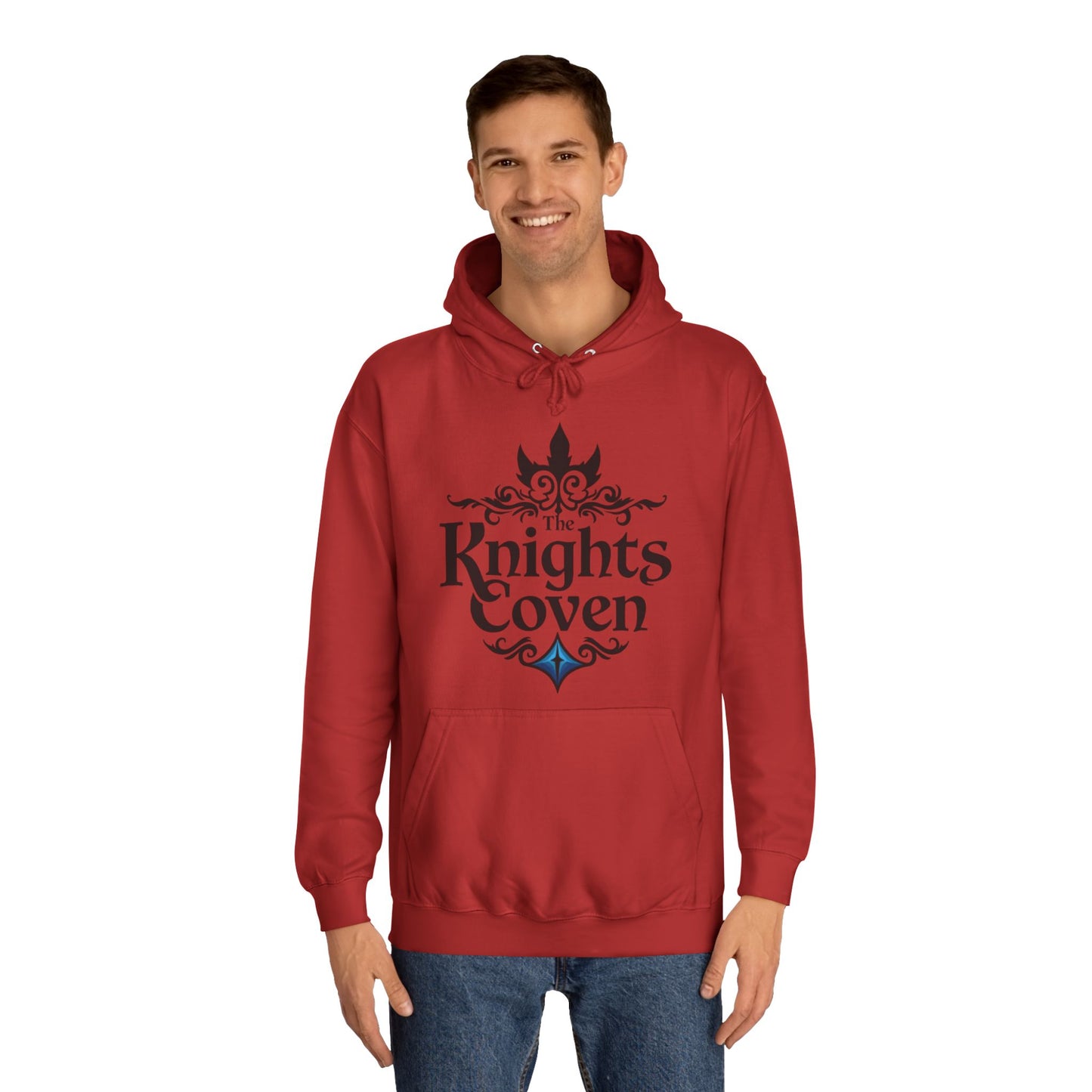 Knights Coven College Hoodie – Gothic Crest Campus Pullover