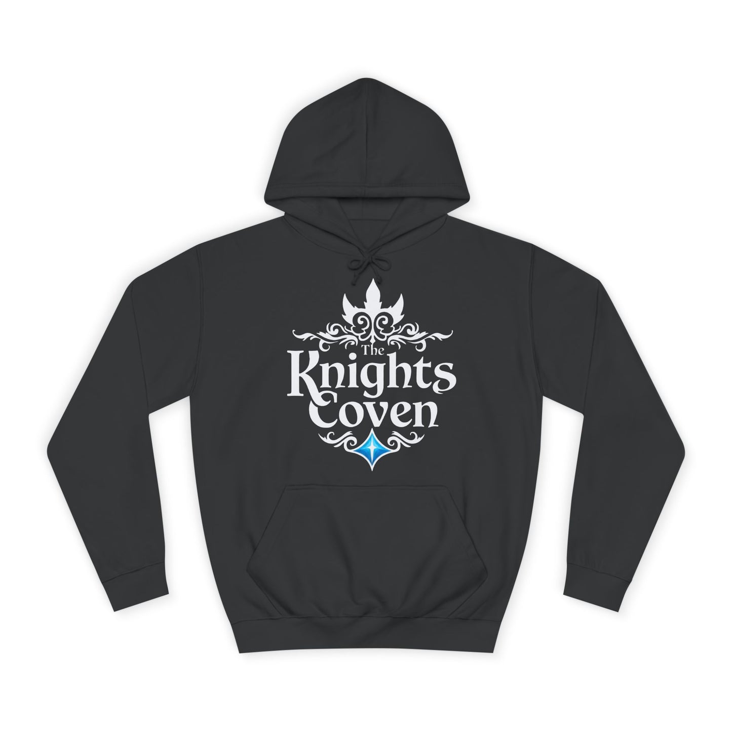 Knights Coven College Hoodie – Gothic Crest Campus Pullover
