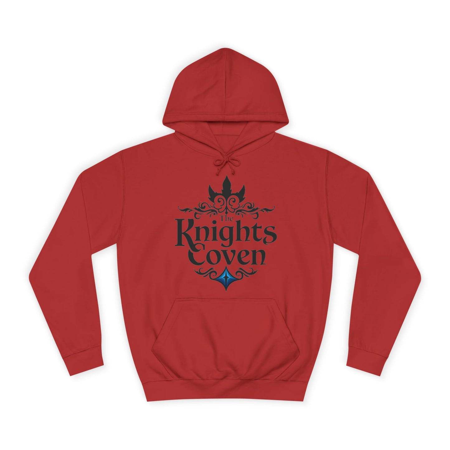 Knights Coven College Hoodie – Gothic Crest Campus Pullover