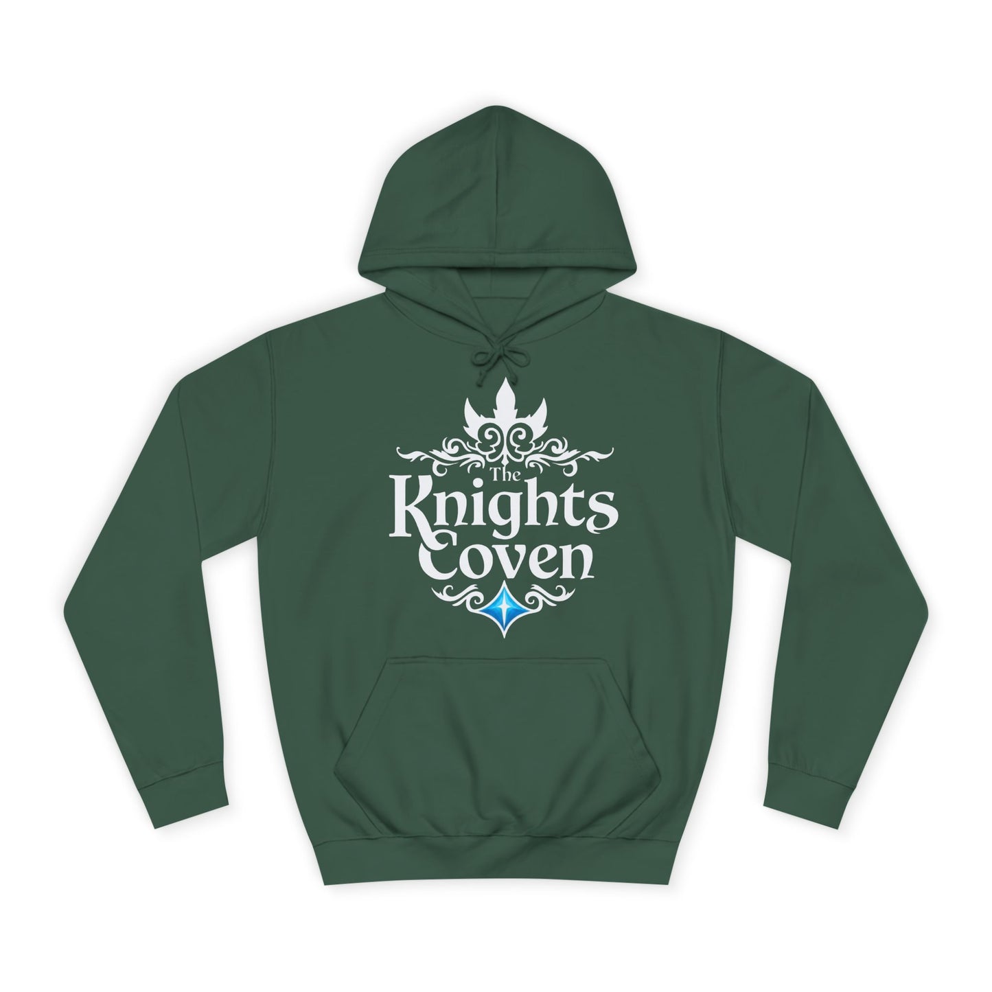 Knights Coven College Hoodie – Gothic Crest Campus Pullover