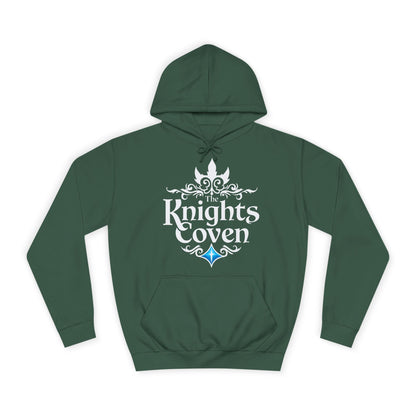 Knights Coven College Hoodie – Gothic Crest Campus Pullover