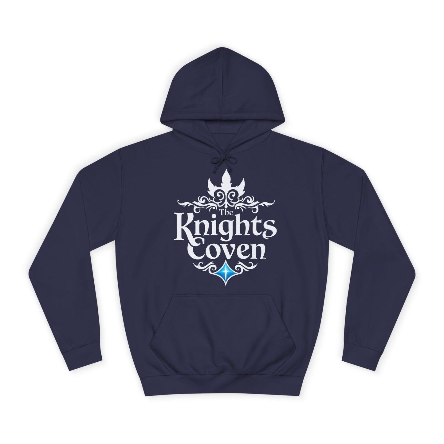 Knights Coven College Hoodie – Gothic Crest Campus Pullover
