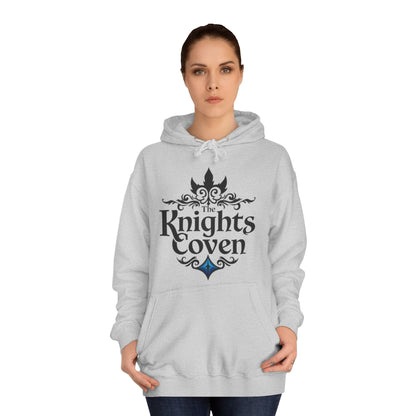 Knights Coven College Hoodie – Gothic Crest Campus Pullover