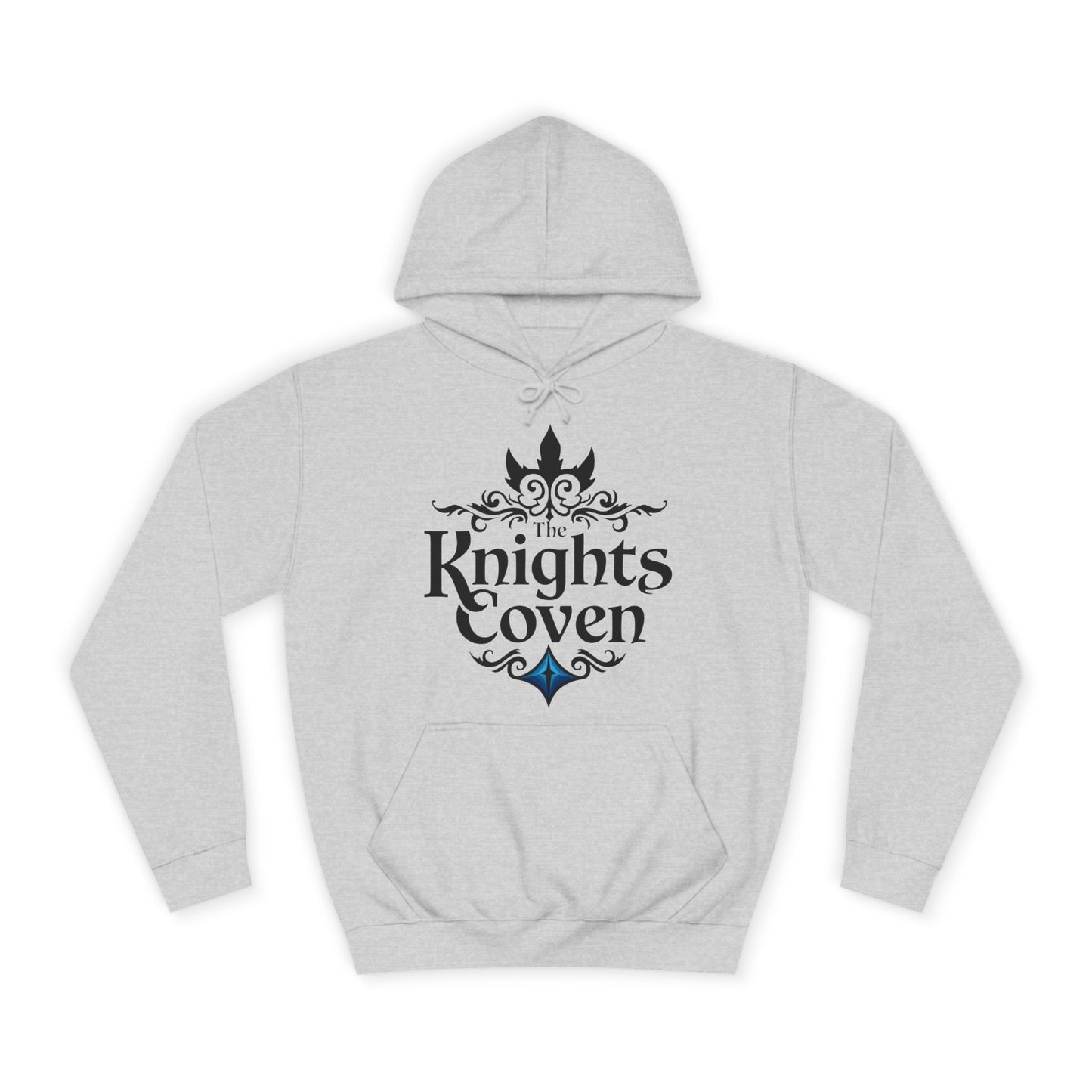 Knights Coven College Hoodie – Gothic Crest Campus Pullover