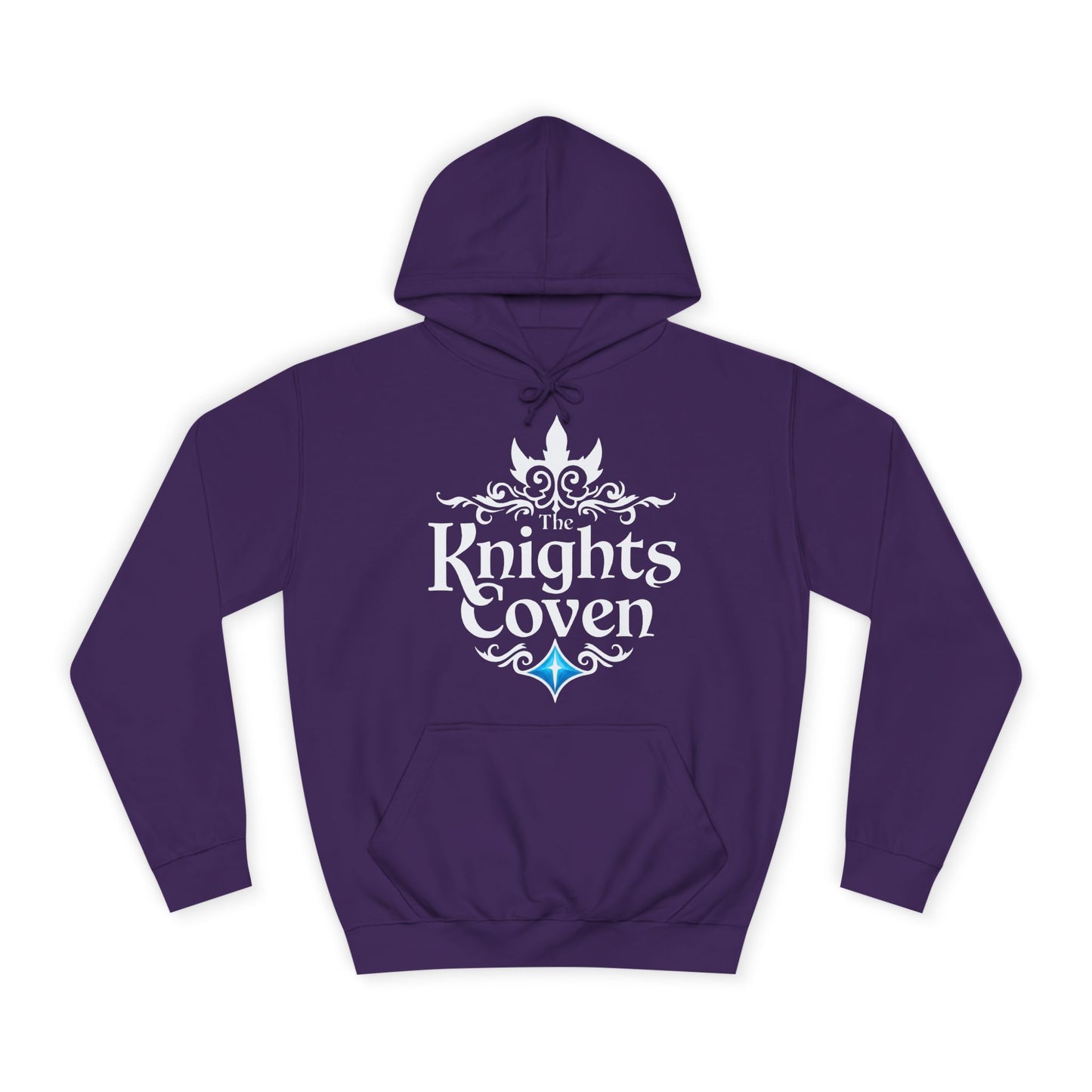 Knights Coven College Hoodie – Gothic Crest Campus Pullover