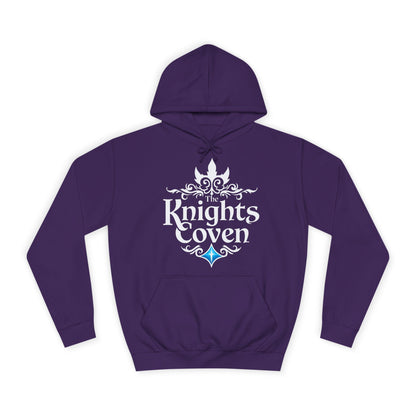 Knights Coven College Hoodie – Gothic Crest Campus Pullover